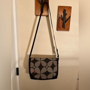 Timbuk2 Wool Black and Gray Shoulder or crossbody Bag
